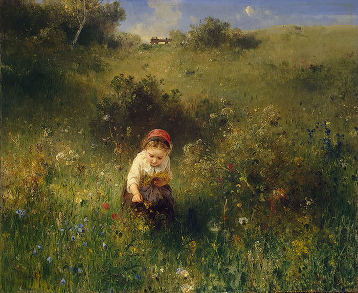 Girl in a Field